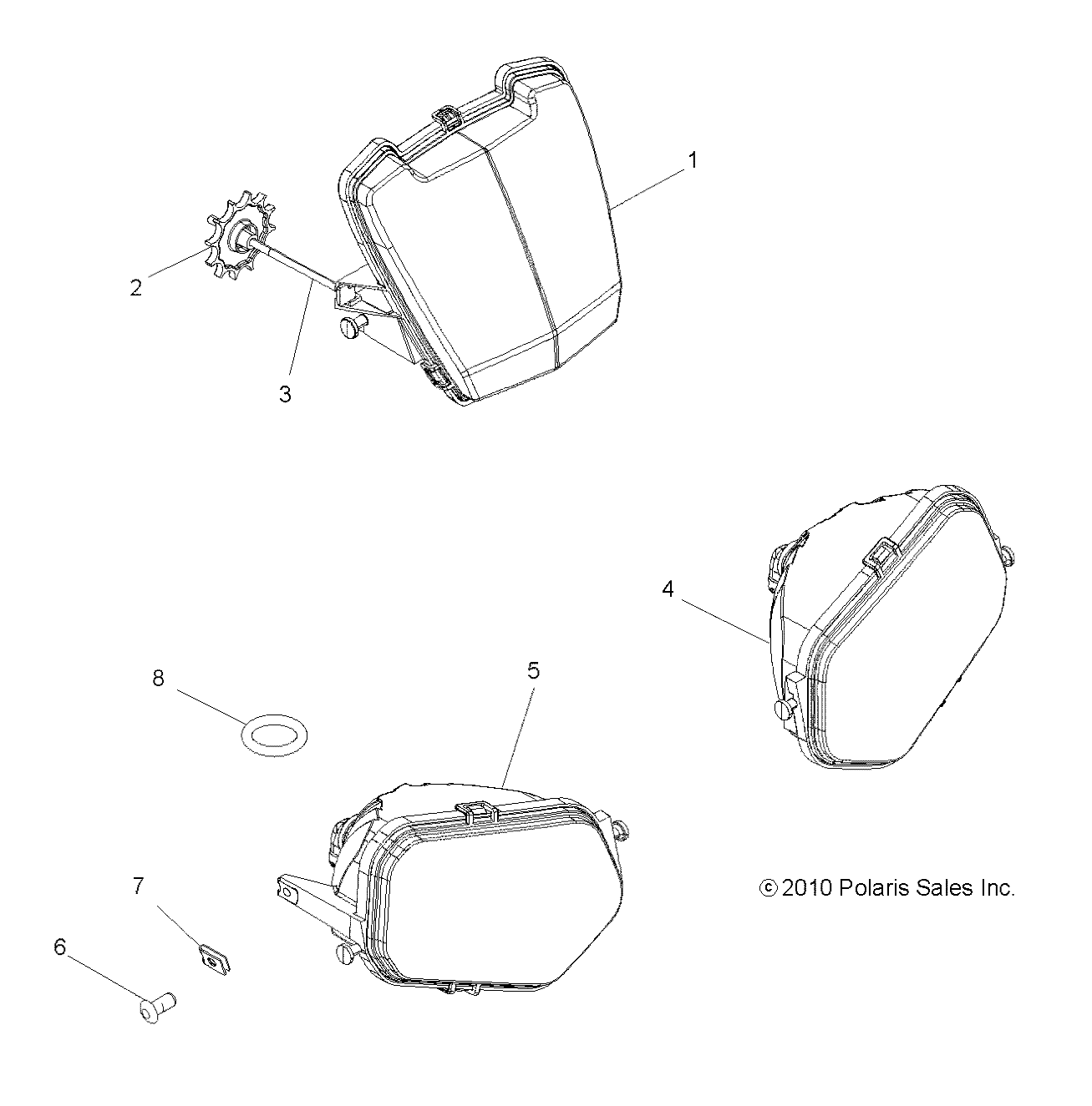 ELECTRICAL, HEADLIGHTS - A14CF76AA (49ATVHEADLIGHT11SP500)