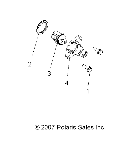 ENGINE, COOLING SYSTEM THERMOSTAT - A13MH76AD/AX/AZ (49ATVMANIFOLD09SPX28800)