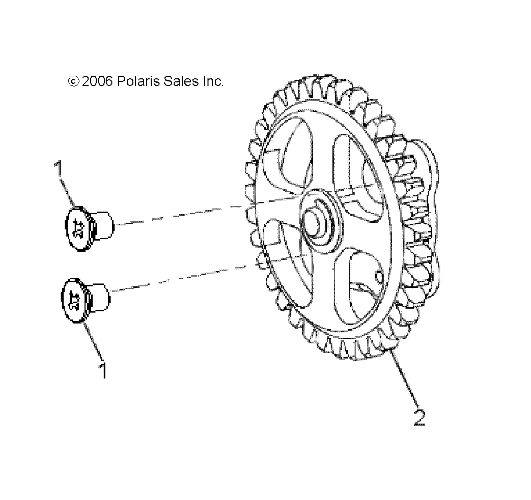 ENGINE, OIL PUMP - A25YKA11B1/B5 (49ATVOILPUMP07OTLW90)