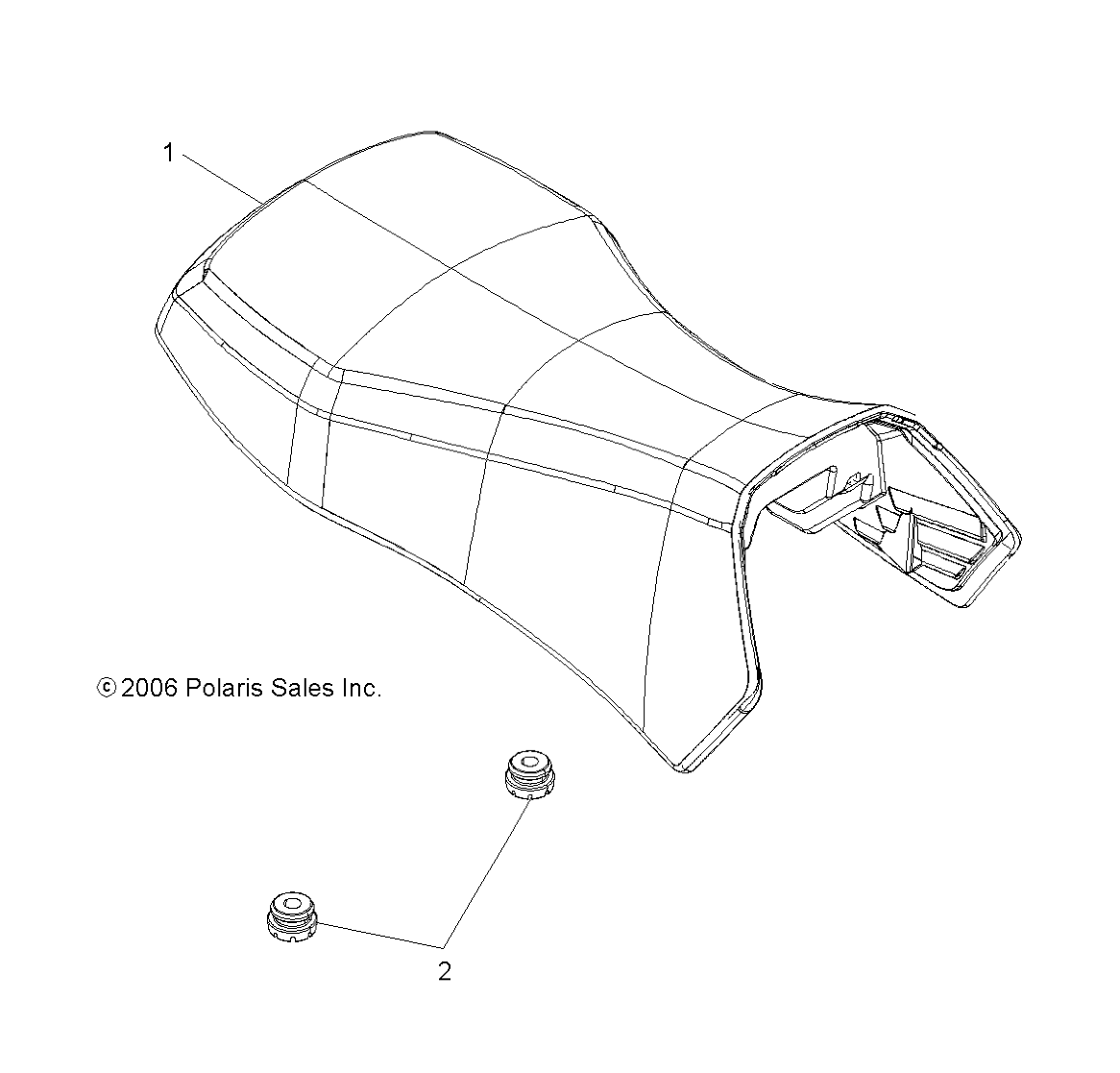 SEAT - A07LB27FA/LH27FB (49ATVSEAT07HAWKI)