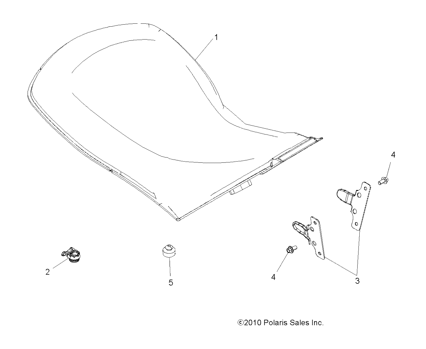 BODY, SEAT - A11ZX85AB/AK/AL/AO/AS/AT/AW/AX (49ATVSEAT11SPXP850)