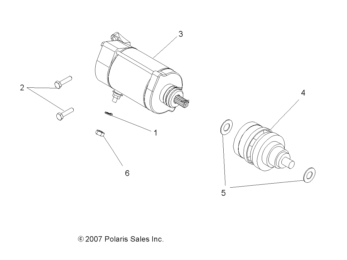 ENGINE, STARTING MOTOR - A09DN76AB/AL/AY (49ATVSTARTER08SP800EFI)