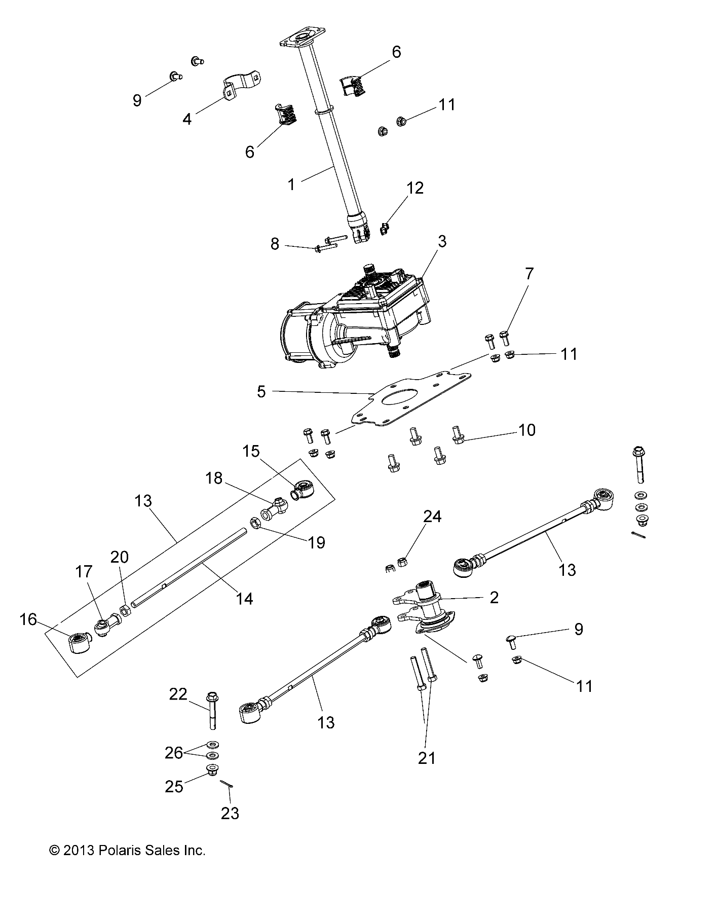 STEERING, EPS - A15SEE57HJ/HA (49ATVSTEERING14SP570)