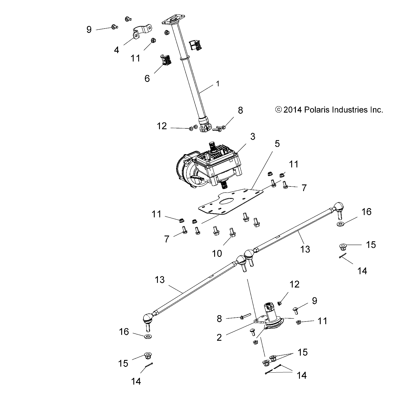 STEERING, EPS - A18SJS57CU (49ATVSTEERING15570SP)