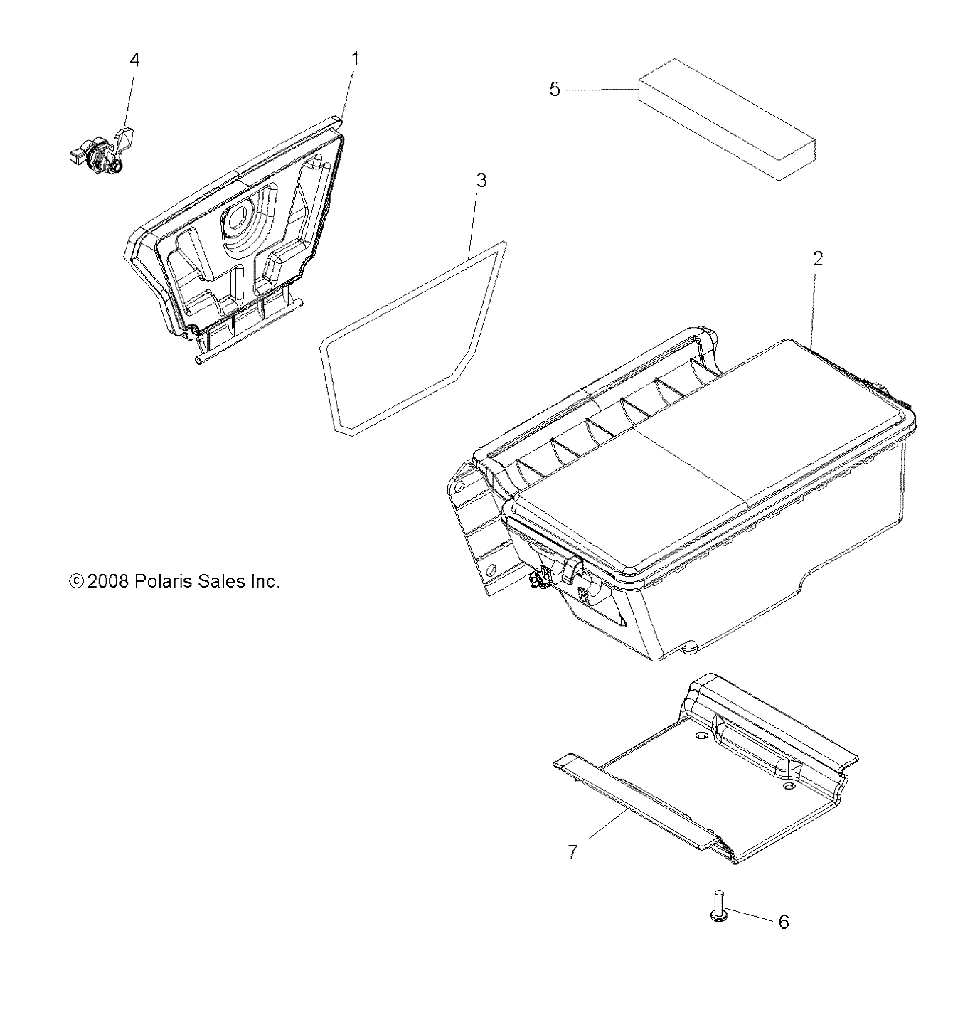 BODY, STORAGE, REAR - A14ZN5EAB/C/M/S (49ATVSTORAGERR09SPXP550)