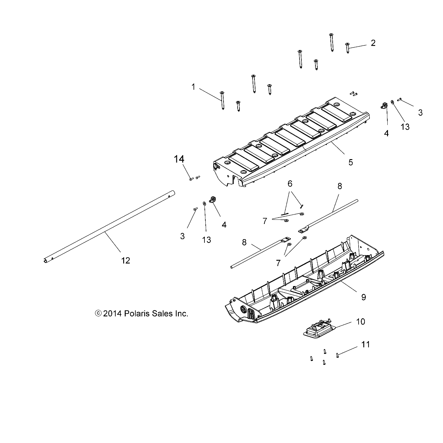 BODY, TAILGATE - A18SWE57F1 (49ATVTAILGATEMTG15570X2)