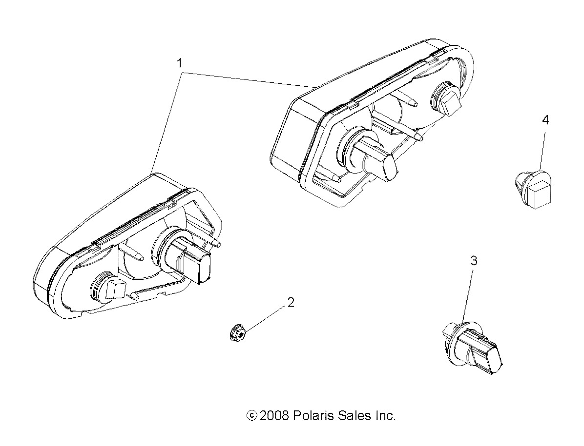 ELECTRICAL, TAILLAMPS - A14MH5EFJ/EFK (49ATVTAILLAMPS08SP800EFI)