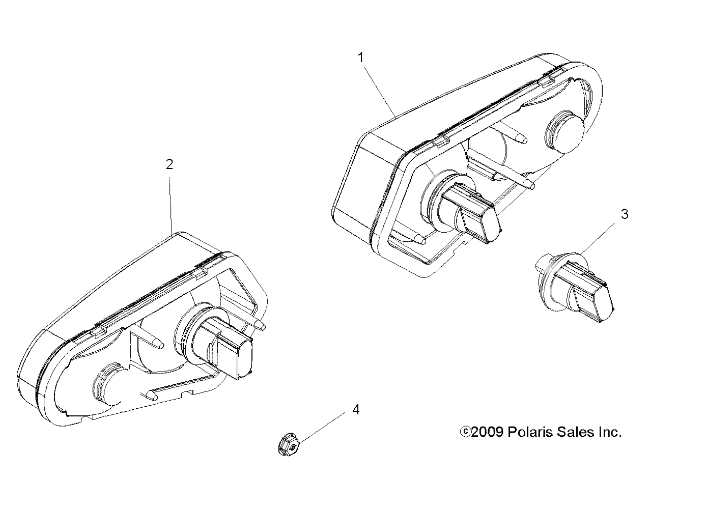 ELECTRICAL, TAILLIGHTS - A10ZN55AL/AQ/AX (49ATVTAILLAMPS10SPXP550)