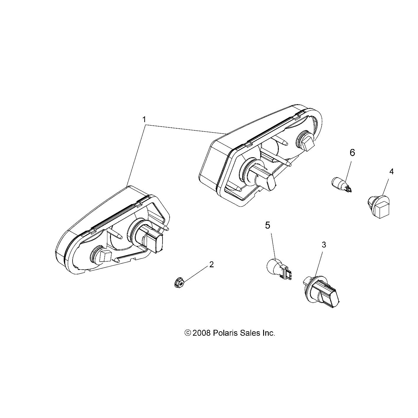 ELECTRICAL, TAILLAMPS - A16DAA57F1/F2/E57FM