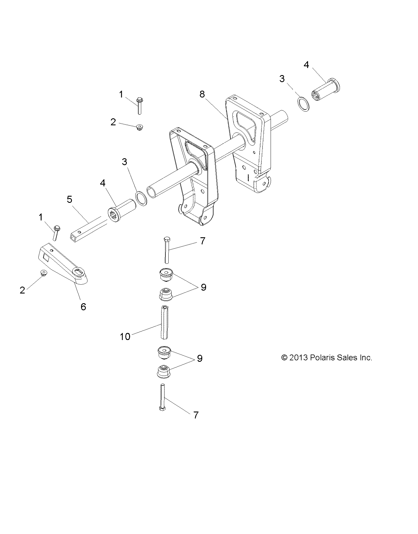 SUSPENSION, TORSION BAR - A18SDA57B7/L7/E57B5/D57LU