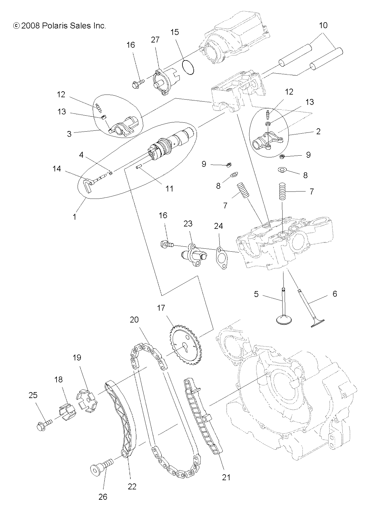 ENGINE, VALVES and CAMSHAFT - A14TN5EAA/EAD (49ATVVALVE09SPXP550)