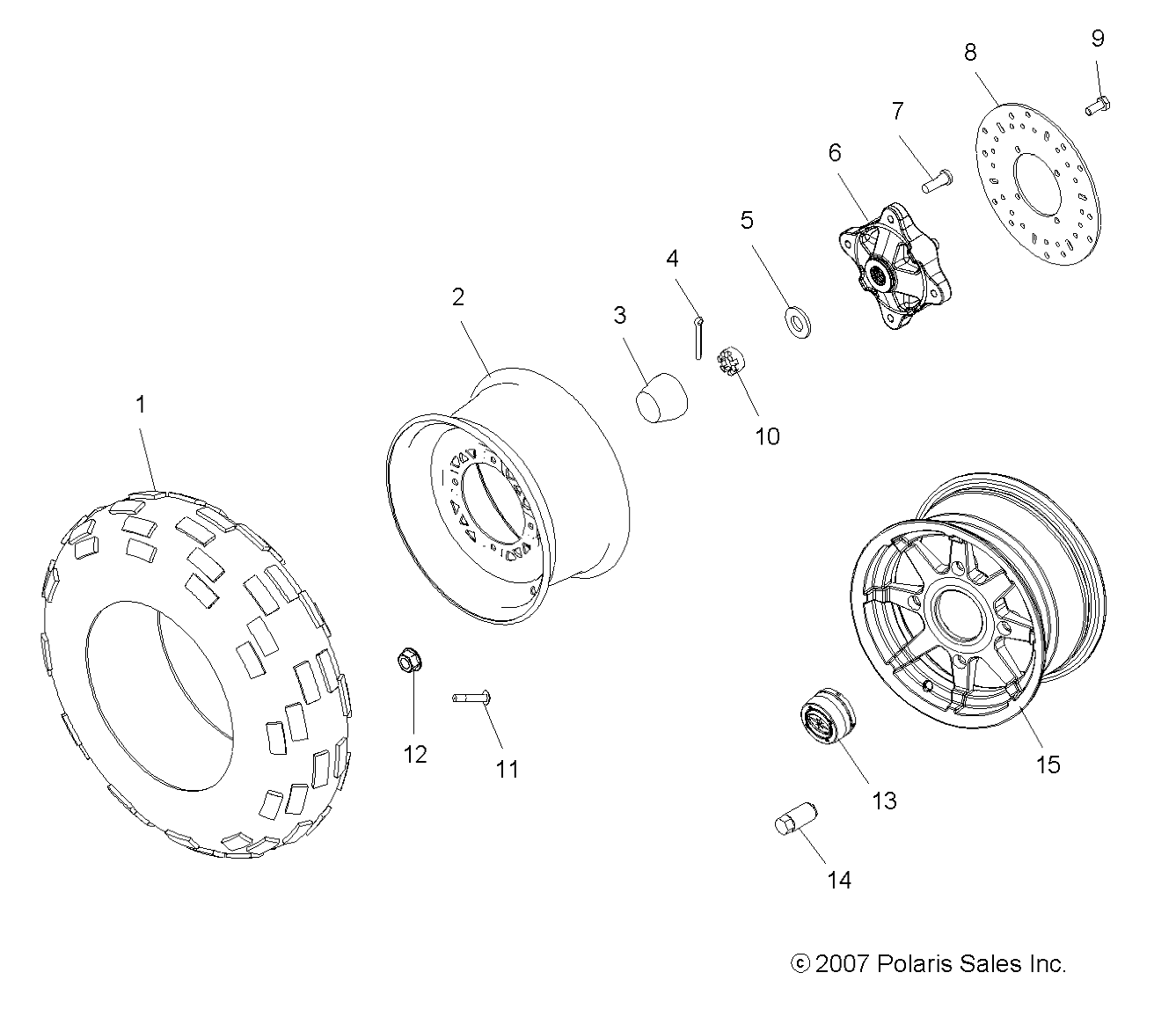 WHEELS, FRONT - A08MH50SS/SQ (49ATVWHEELFRT08SP500EFI)