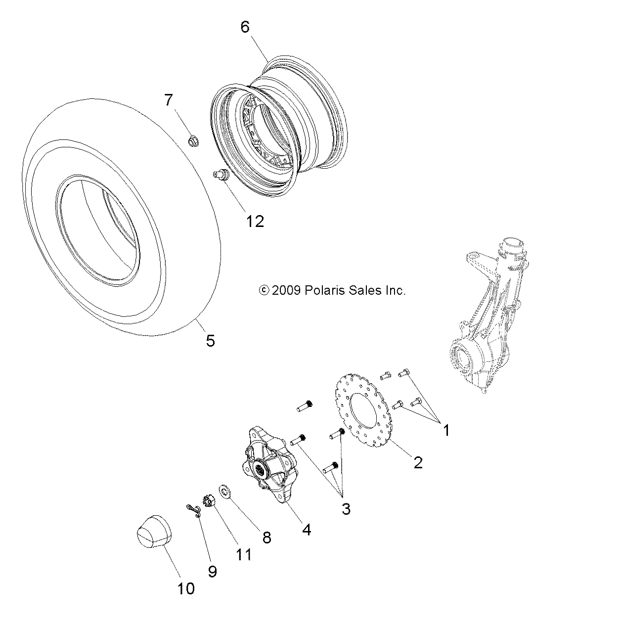 WHEELS, FRONT - A11NG50AA (49ATVWHEELFRT10SCRAM)