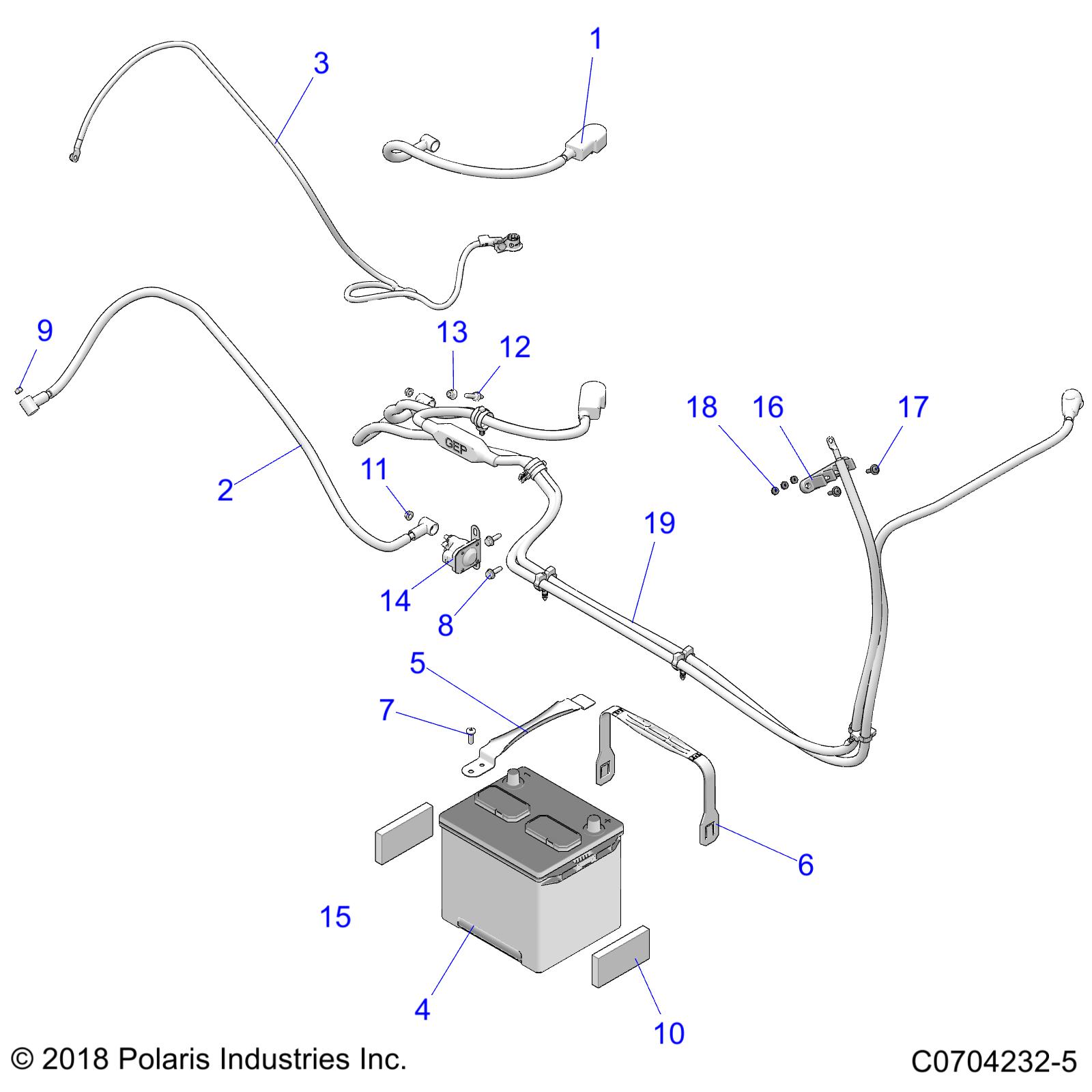 ELECTRICAL, BATTERY - Z20A5K87BG (C0704232-5)