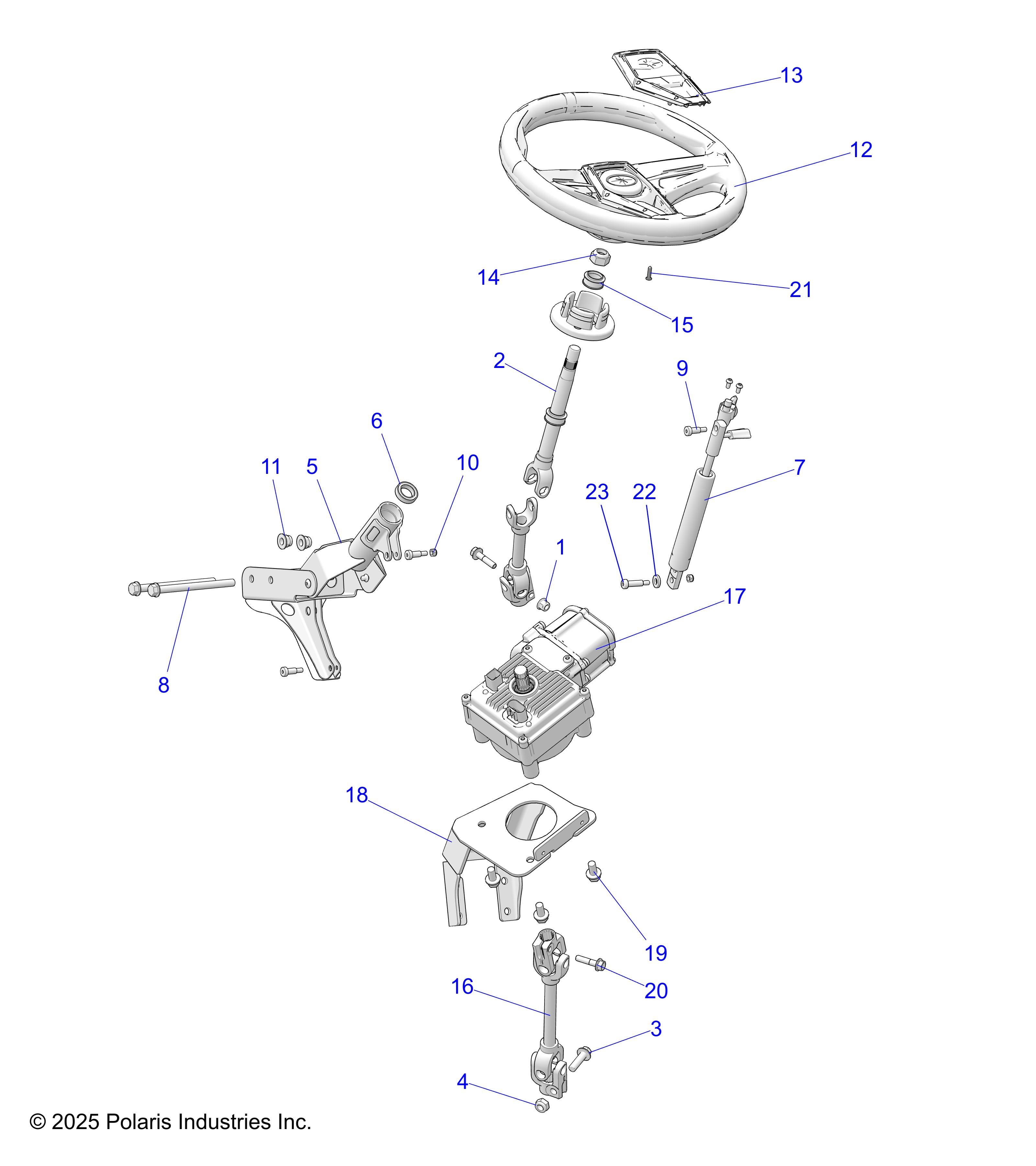 STEERING,STEERING ASSEMBLY, EPS - Z26ASE99P5 (C760109)