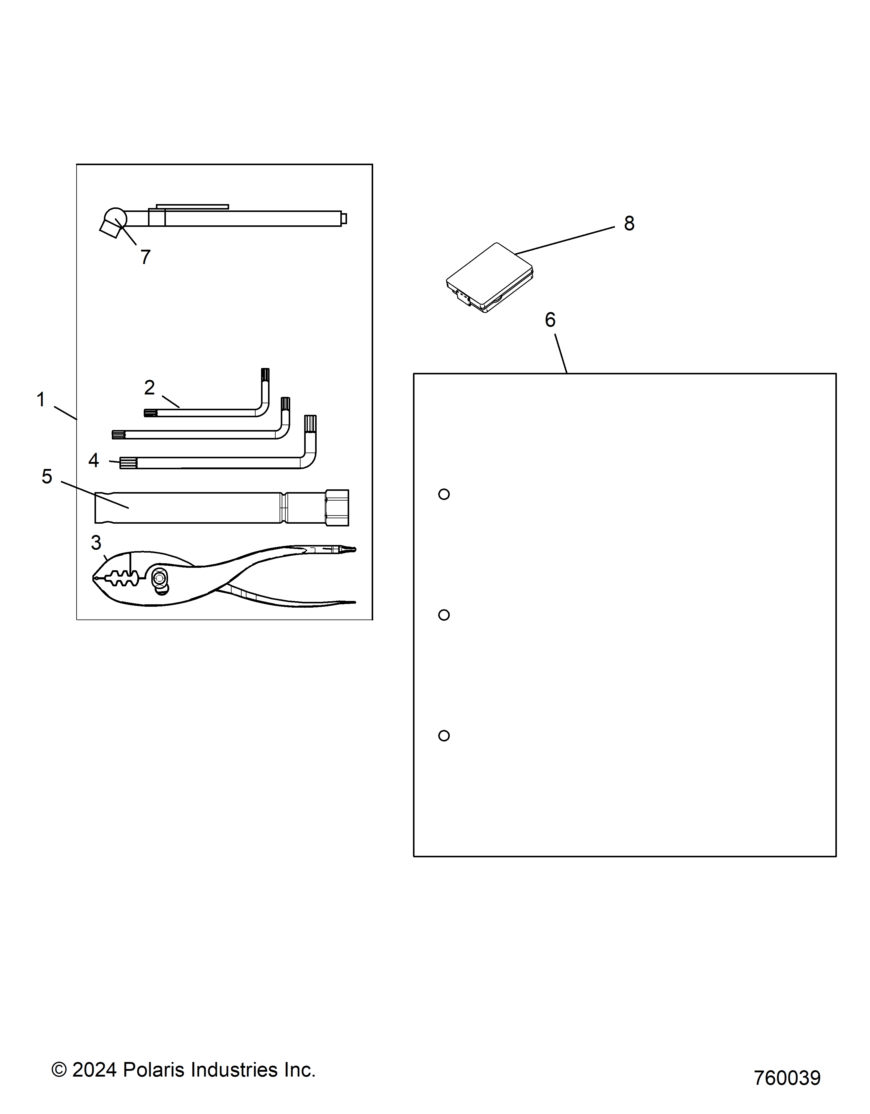 REFERENCES, TOOL KIT and OWNERS MANUALS - R25TAE99FM/TAS99CM/GM (760039)