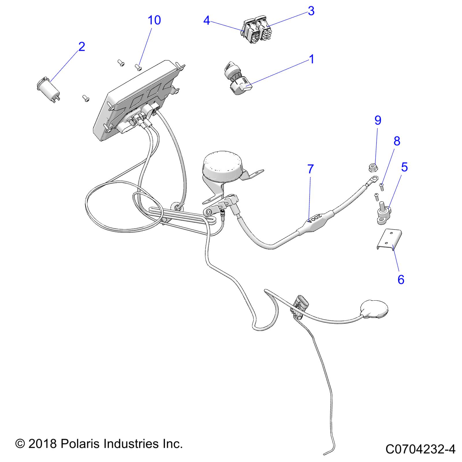 ELECTRICAL, DASH INSTRUMENTS AND CONTROLS - Z20A5K87BG (C0704232-4)