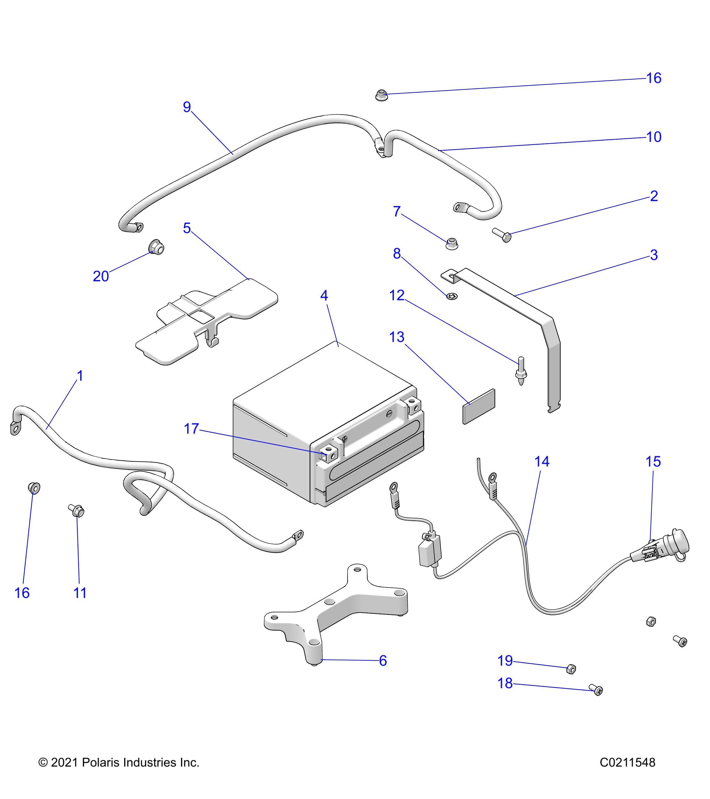 ELECTRICAL, BATTERY - A25SXE95PP (C0211548)