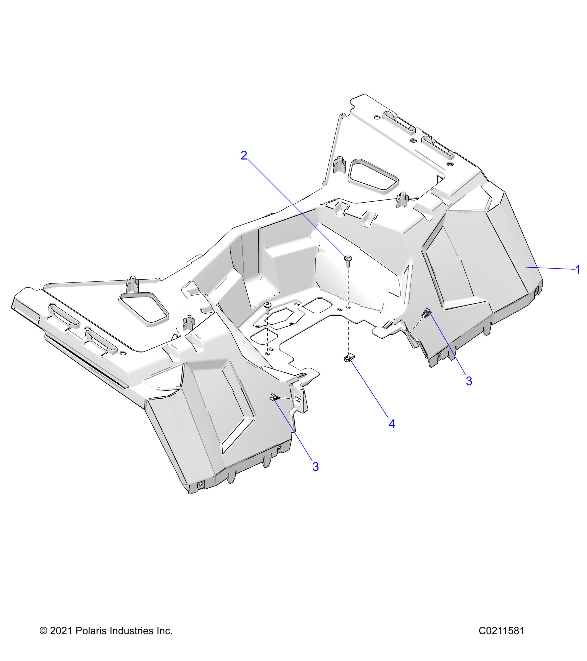 BODY, REAR CAB - A22SXA85A1/A6 (C0211581)