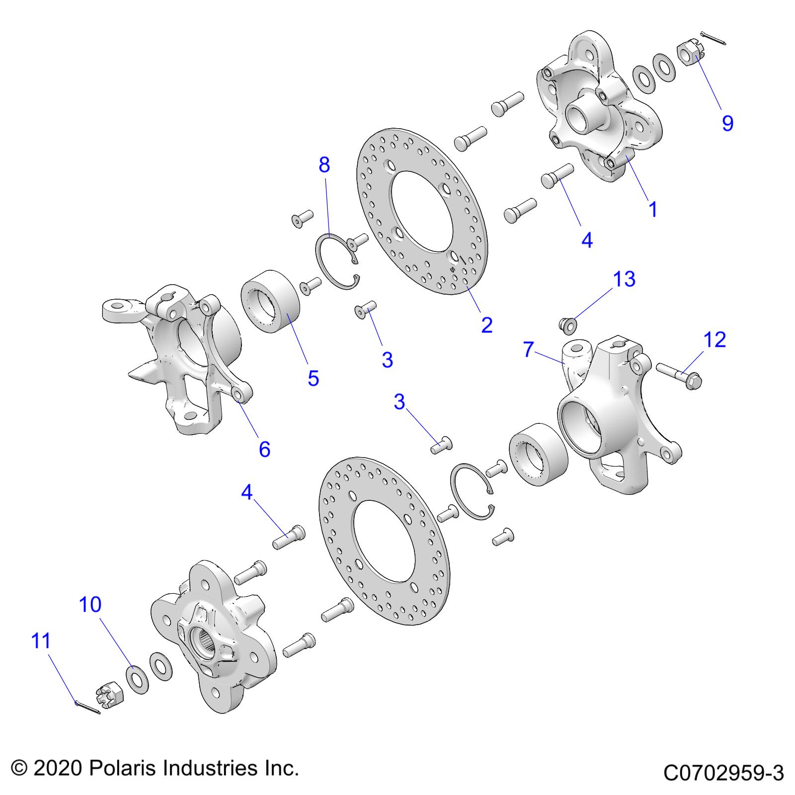 SUSPENSION, FRONT CARRIER - D24P2ED4D4 (C0702959-3)