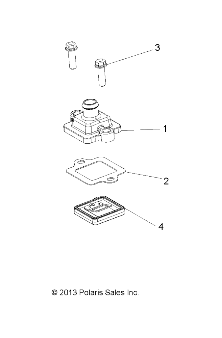 ENGINE, BREATHER - R22M4K57B4/B2 (49RGRBREATHER14570)