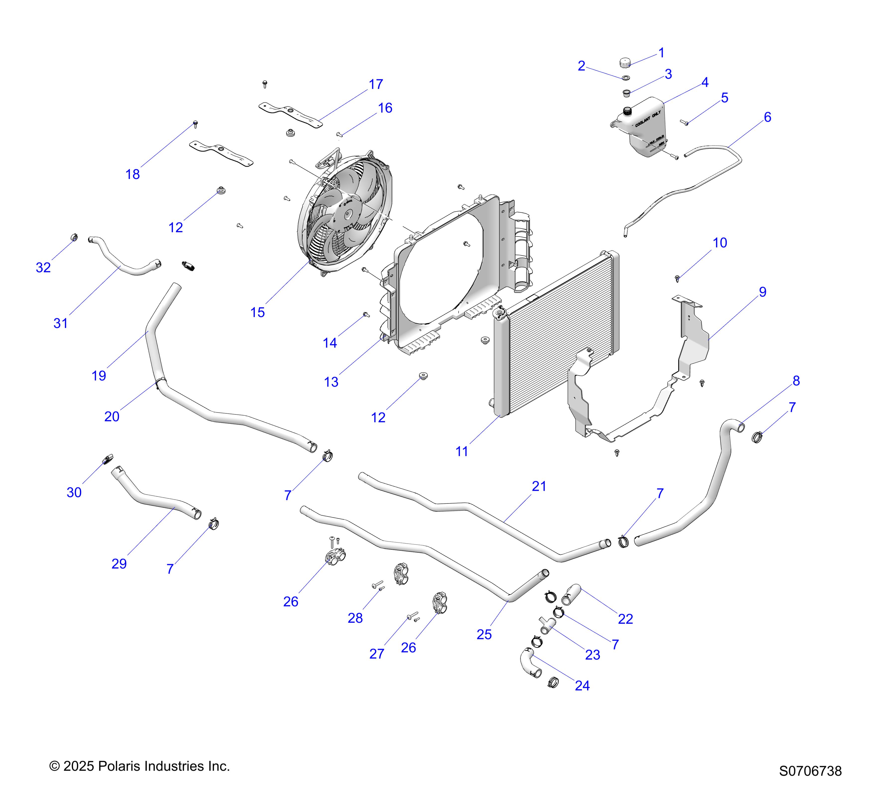ENGINE, COOLING SYSTEM