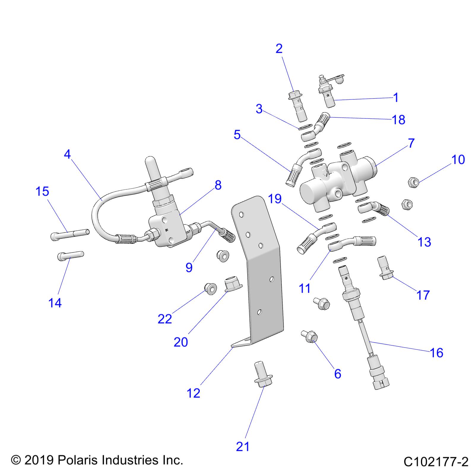 BRAKES, VALVE SYSTEM - A22SLE95FJ/S95CJ/S95FJ (C102177-2)