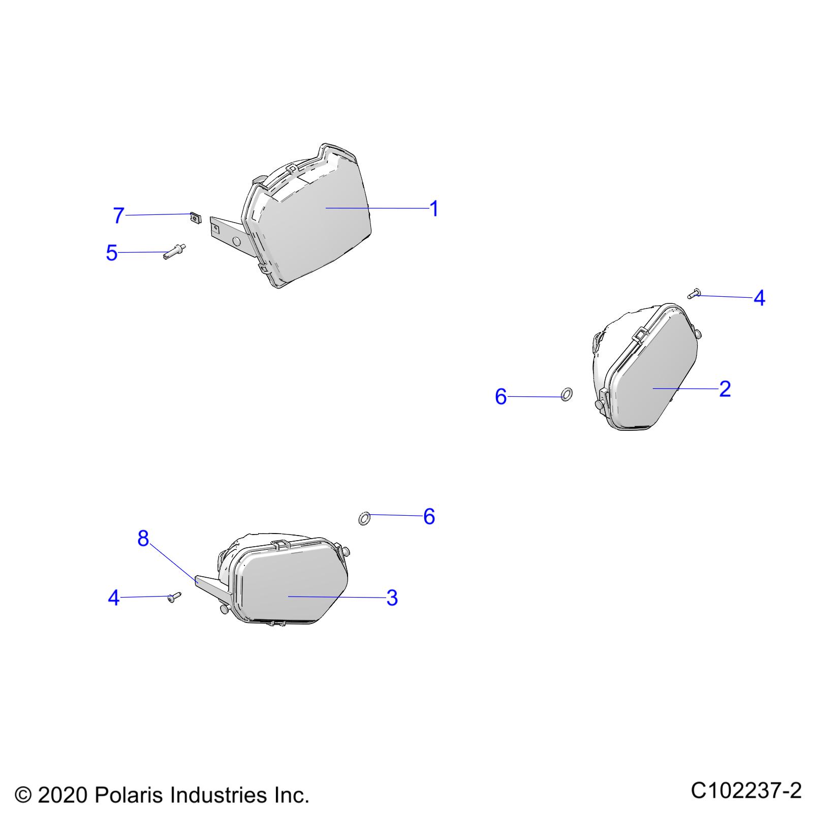 ELECTRICAL, HEADLIGHTS - A22SJE57AX/BX (C102237-2)