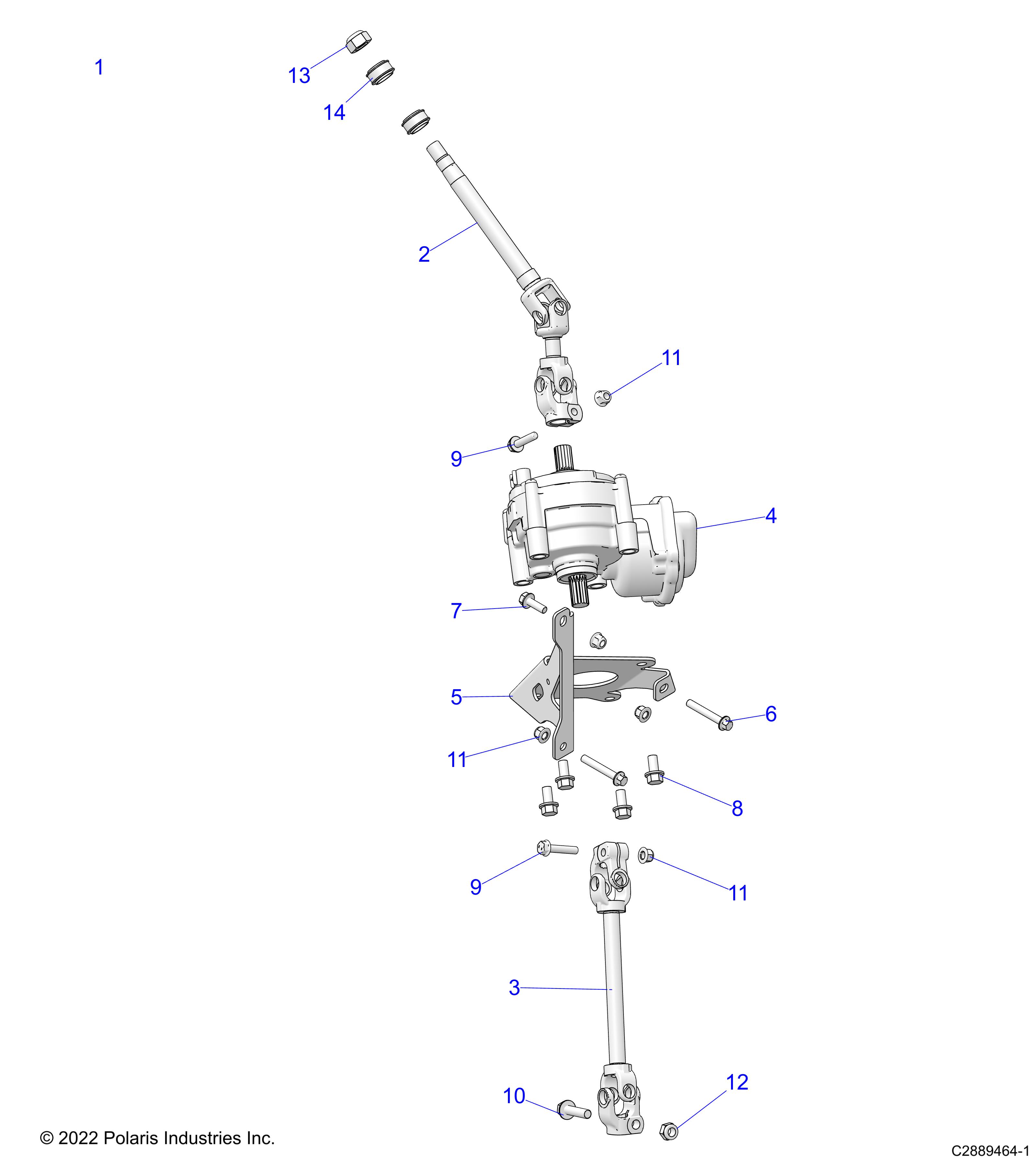 STEERING, EPS KIT - D24M4U57B4/W57B4 (C2889464-1)