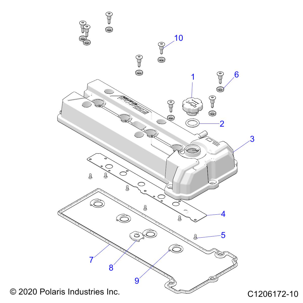 ENGINE, VALVE COVER - Z24RGC2KAH/BH (C1206172-10)