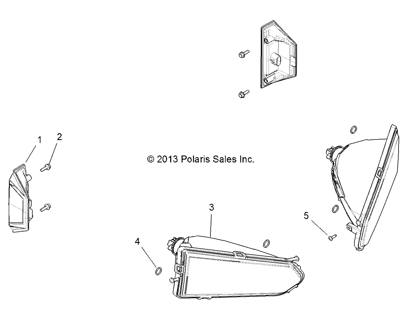 ELECTRICAL, HEADLIGHT AND TAILLIGHT - R17B1PD1AA/2P (49BRUTUSHEADLIGHT13)