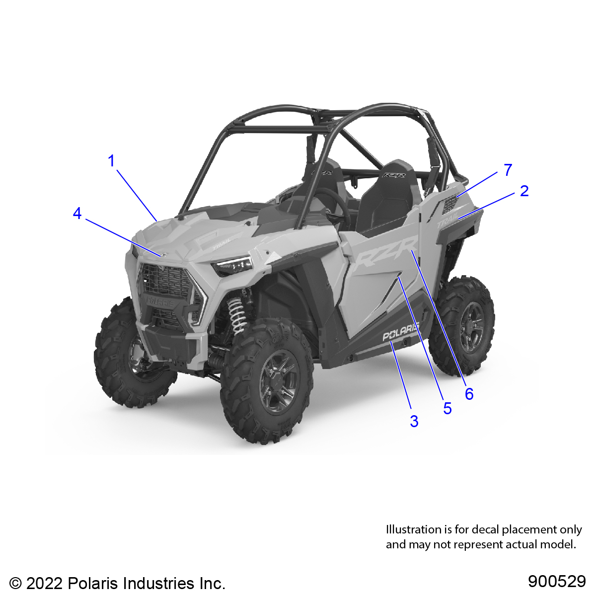 BODY, DECALS GRAPHICS - Z23A5P87A4/K87A4/A87A2(900529)