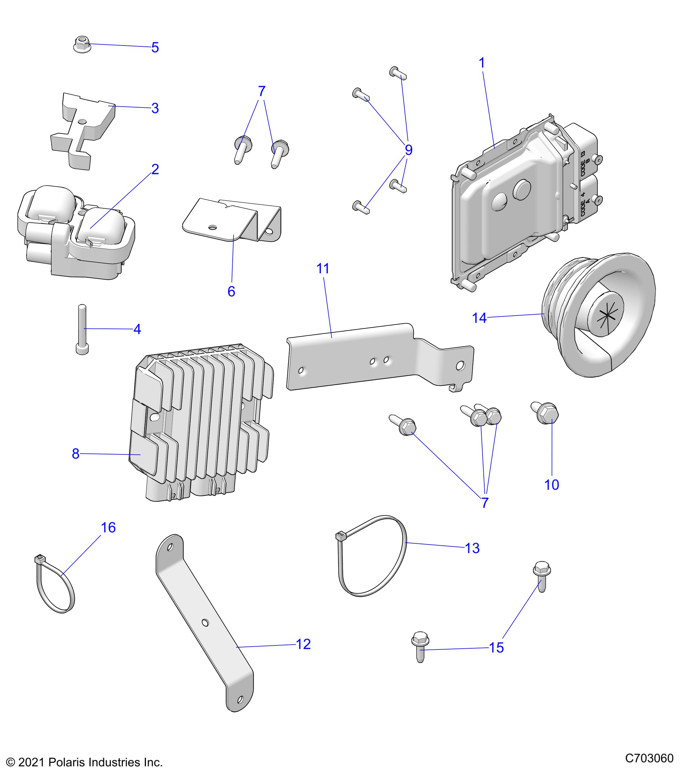 ELECTRICAL, WIRE HARNESS. COMPONENTS - R22T6E99NG (C703060)