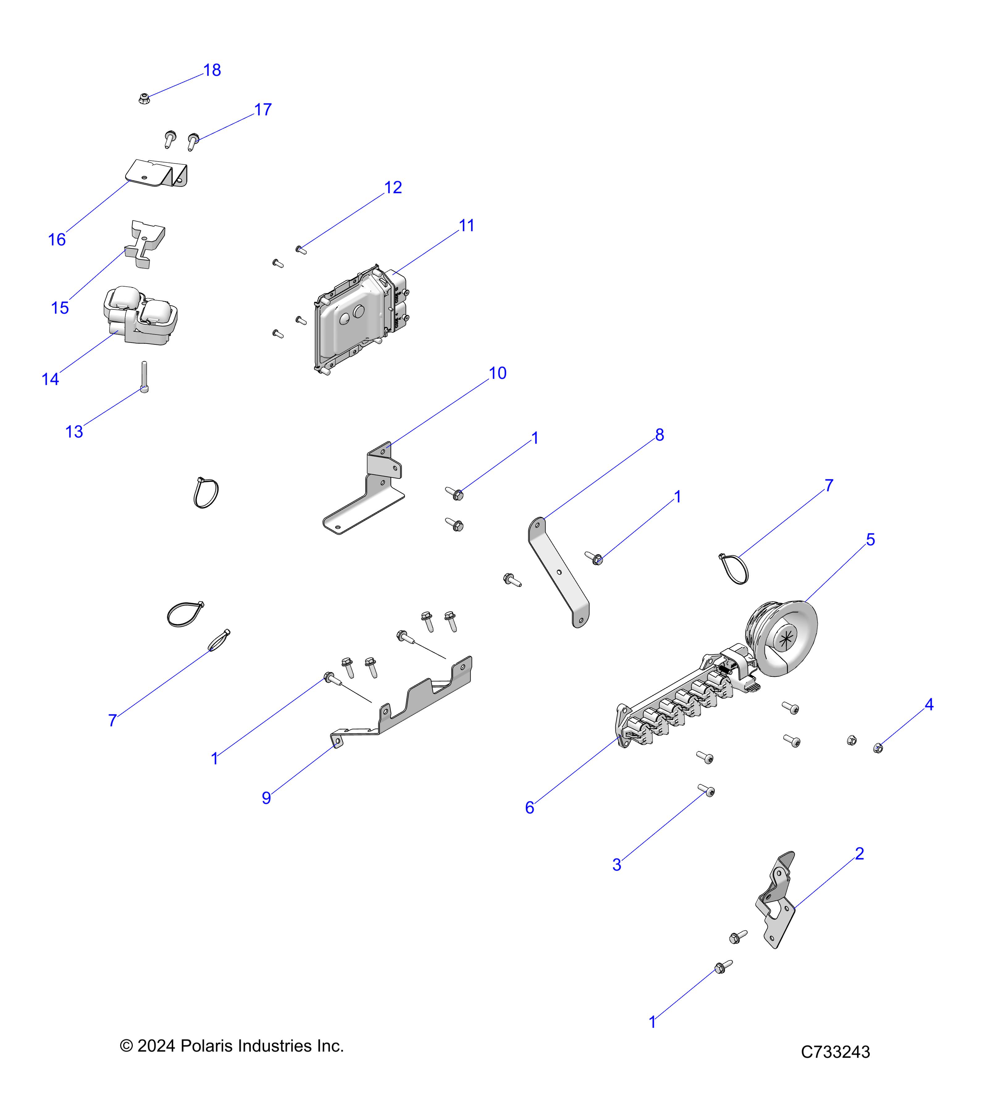 ELECTRICAL, WIRE HARNESS, COMPONENTS - R25RSY99AF/BF/AK/BK/AS/BS/AL/BL/AP/BP/A9/B9 (C733243)