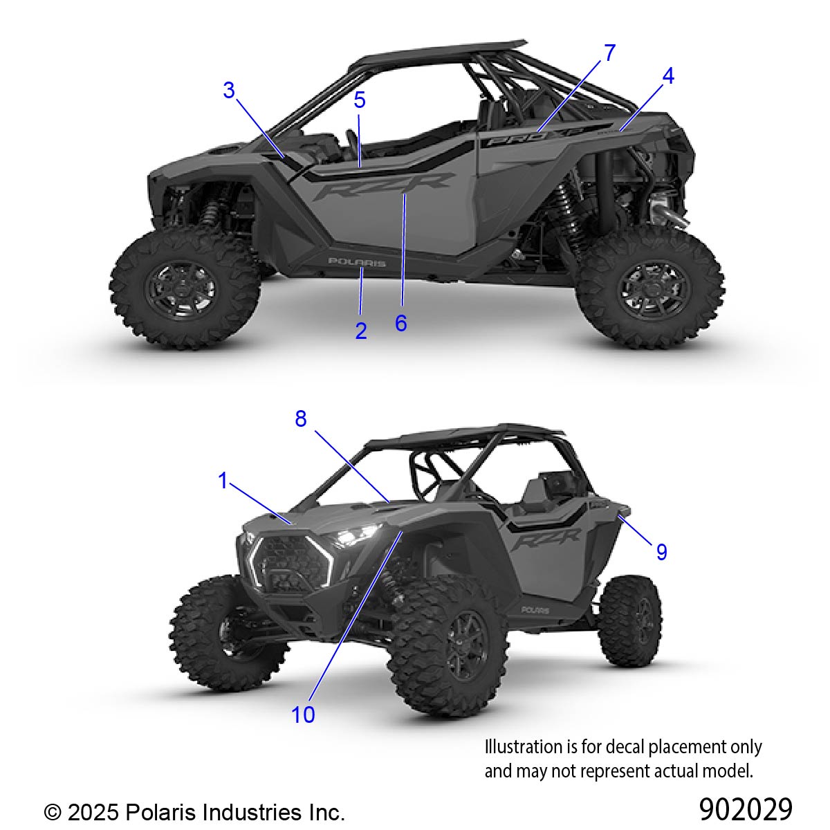 BODY, DECALS GRAPHIC - Z26XPD92SN/SH (902029)