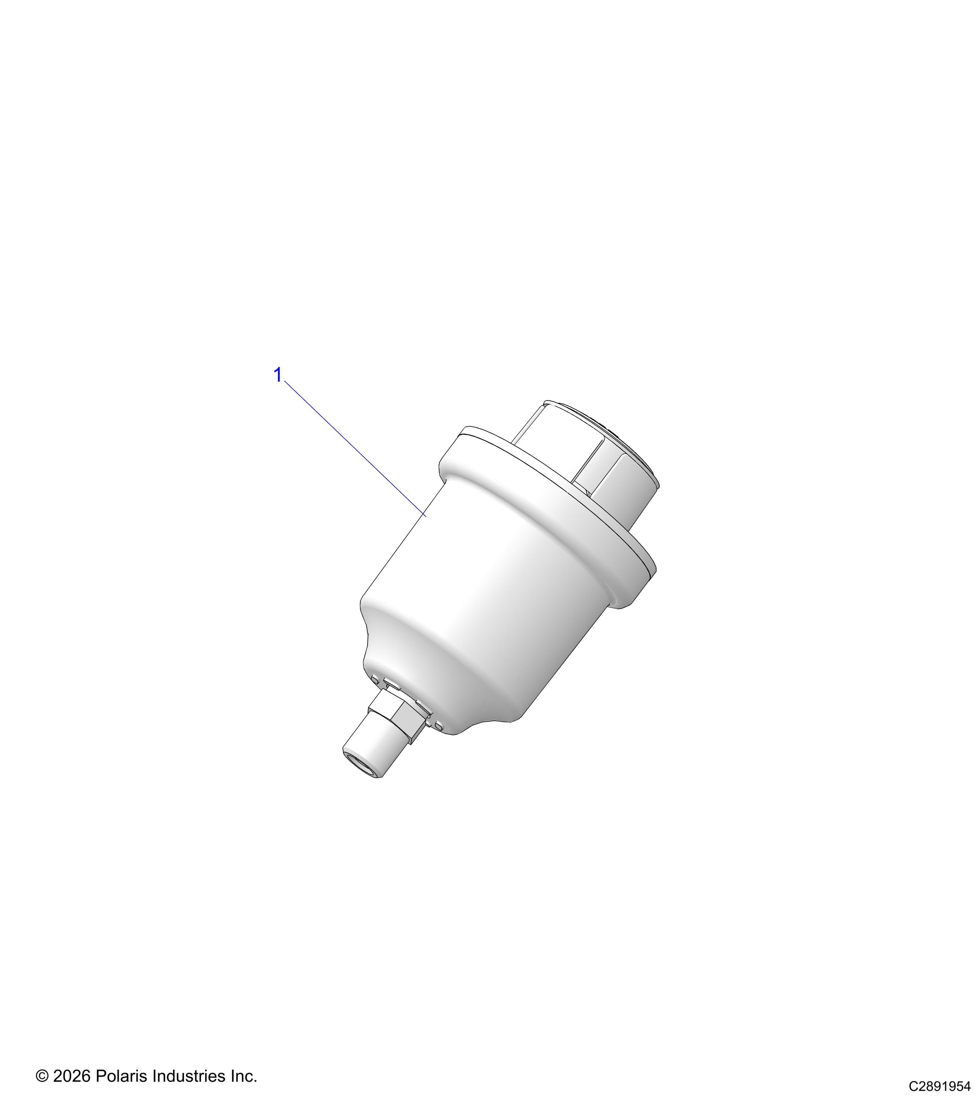 ENGINE, AIR FILTER INDICATOR - D26P2UD4B4/WD4B4 (C2884230)