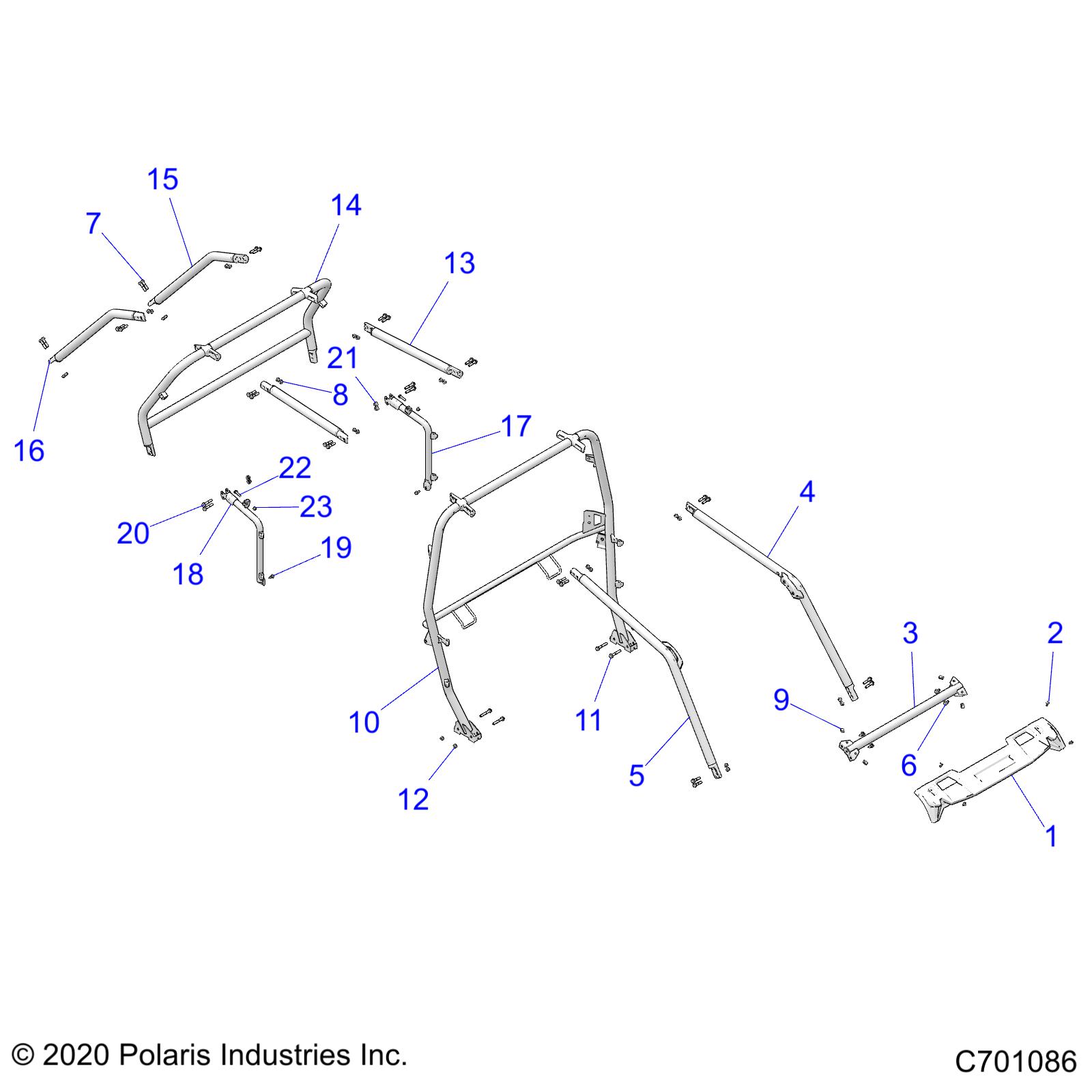 CHASSIS, CAB FRAME - Z21N4E92AX/AG/BG/BX (C701086)