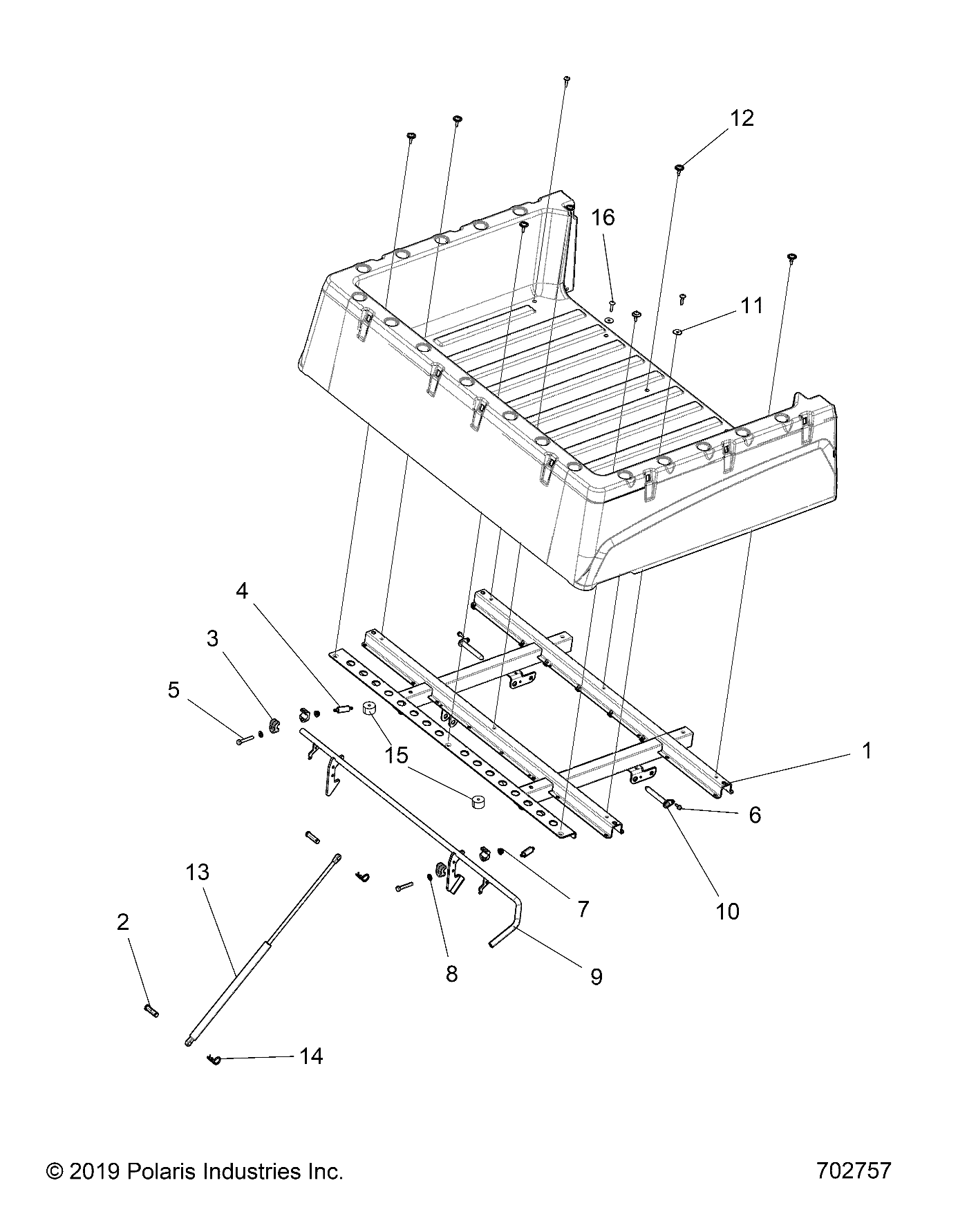 BODY, BOX MOUNTING - R22MAAE4F4/F9 (702757)