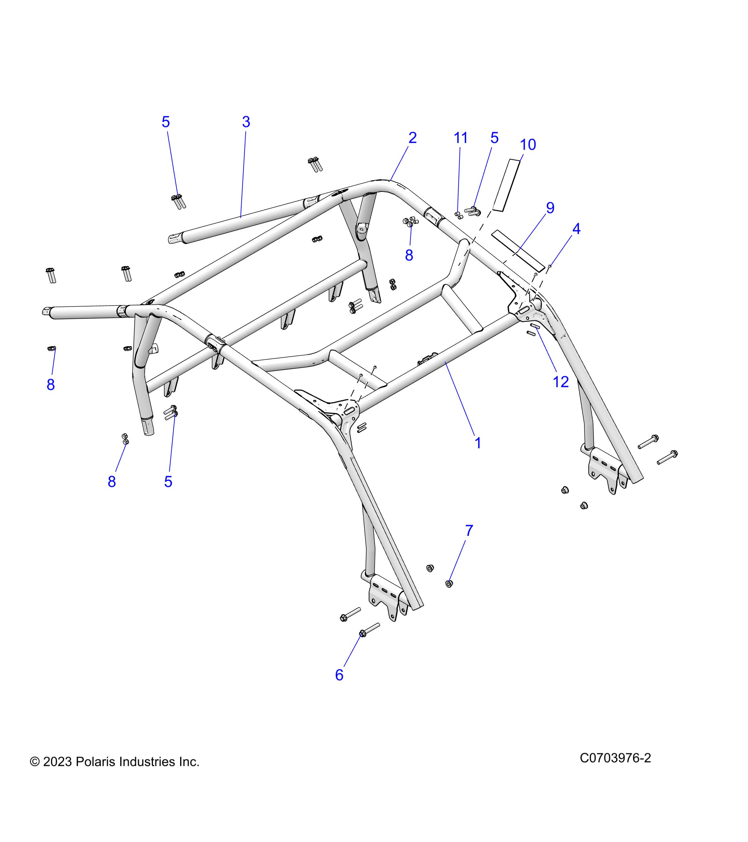 CHASSIS, CAB FRAME - Z24NEE99FM/Z24NES99FM/CM (C0703976)