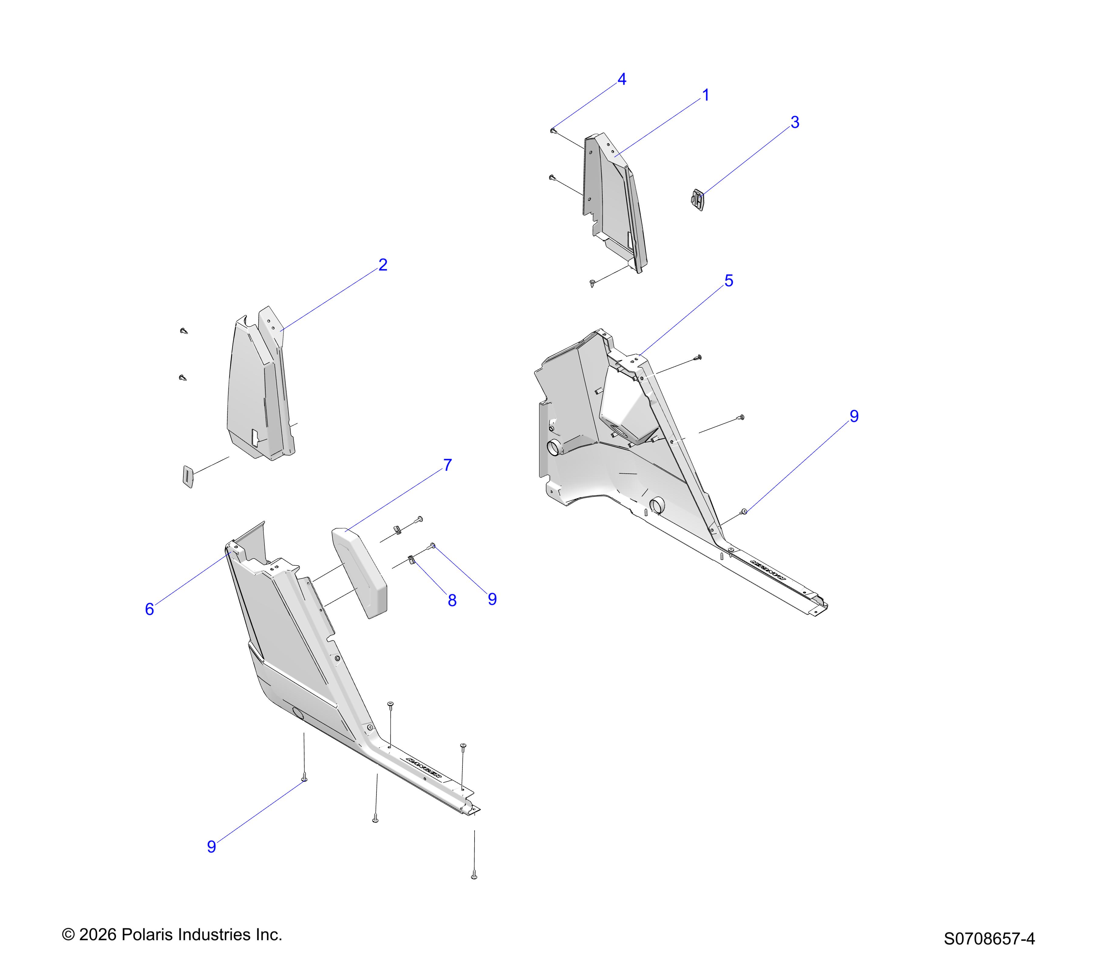 BODY, REAR FENDERS - FROM 07/06/2026
