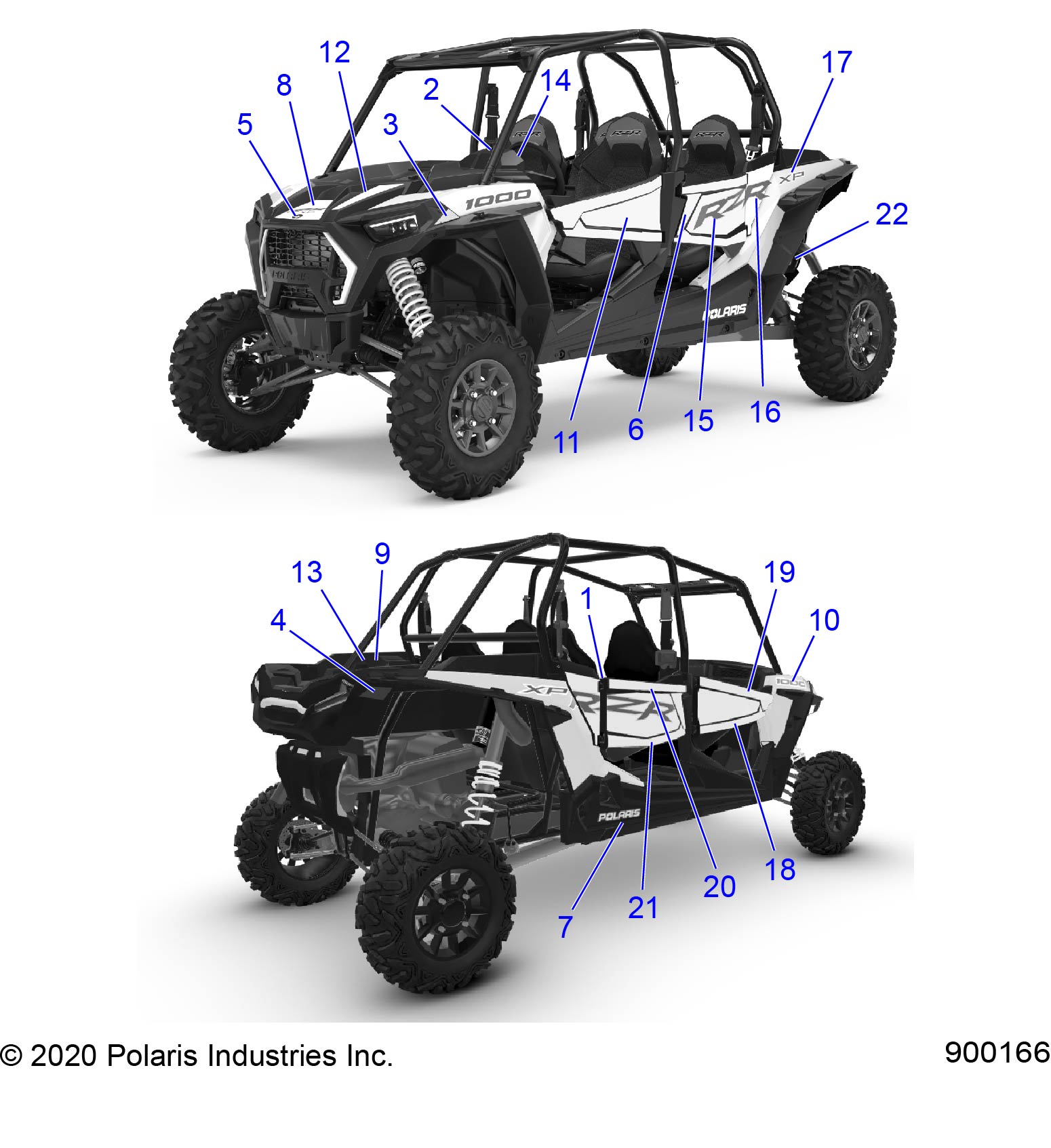 BODY, DECALS - Z20N4E99NC (900166)