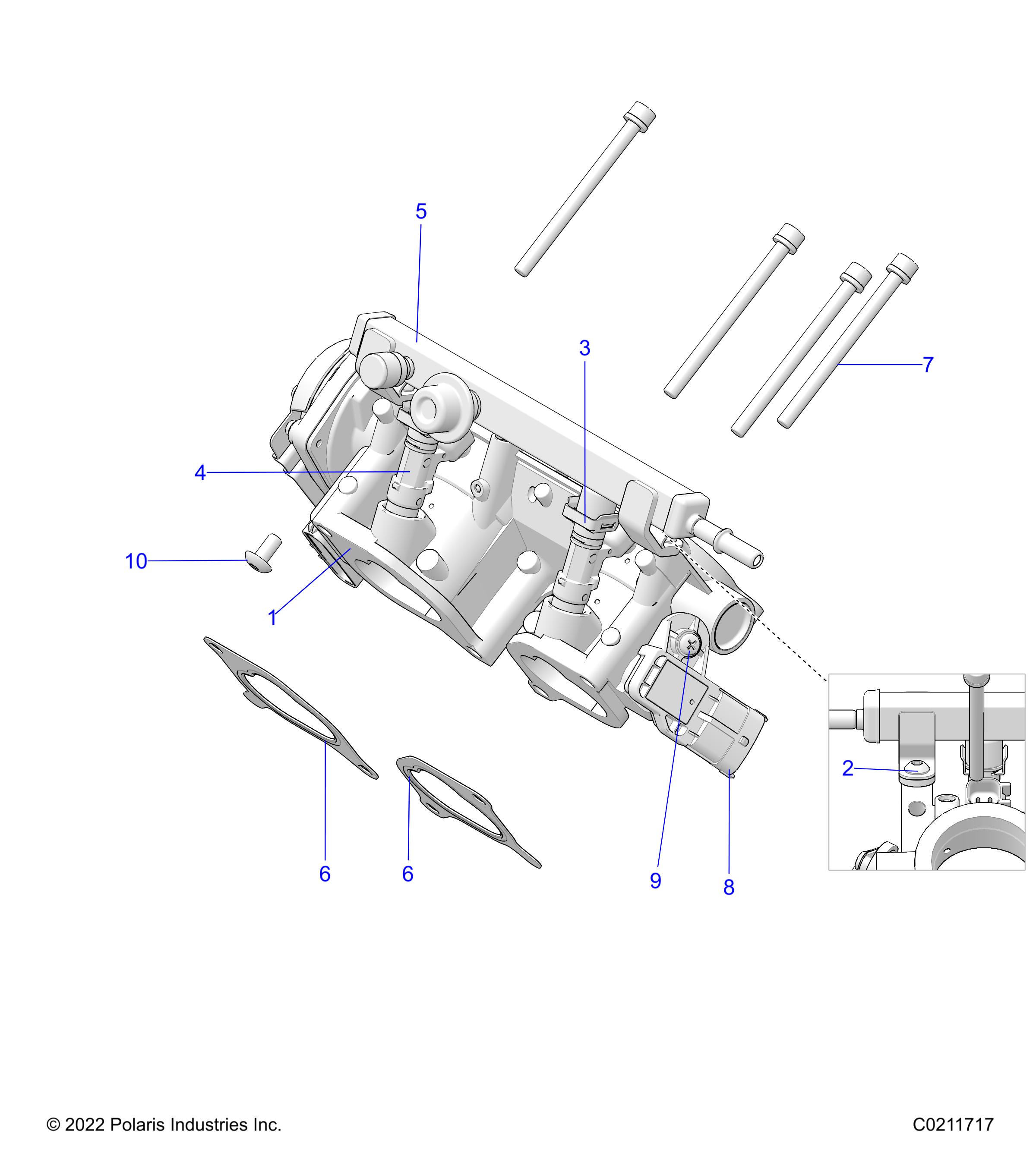 ENGINE, THROTTLE BODY - A25SLE95FN/CN (C0211717)