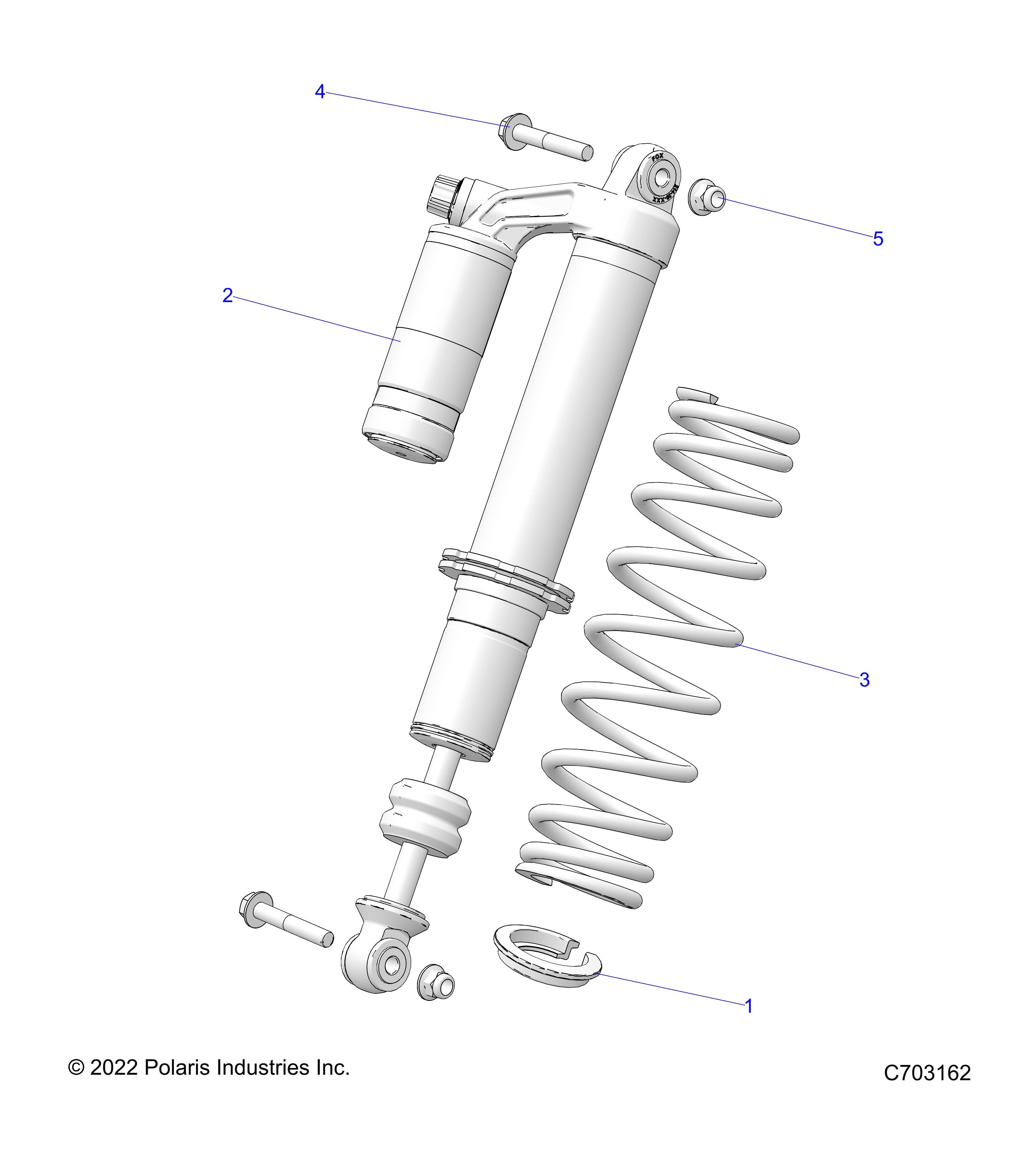 SUSPENSION, FRONT SHOCK MOUNTING - Z23ASE99A4/B4/K99A4(C703162)