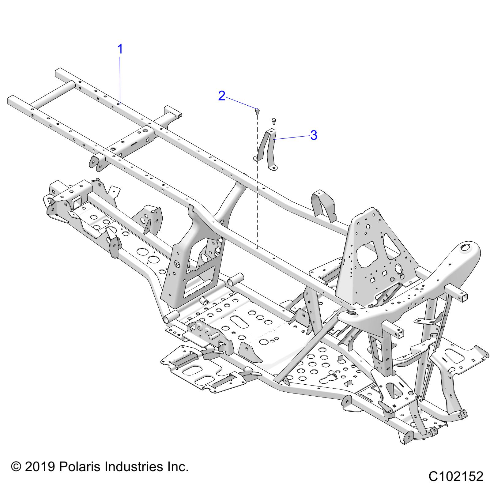 CHASSIS, FRAME - A20SWE57A1/3A1 (102152)