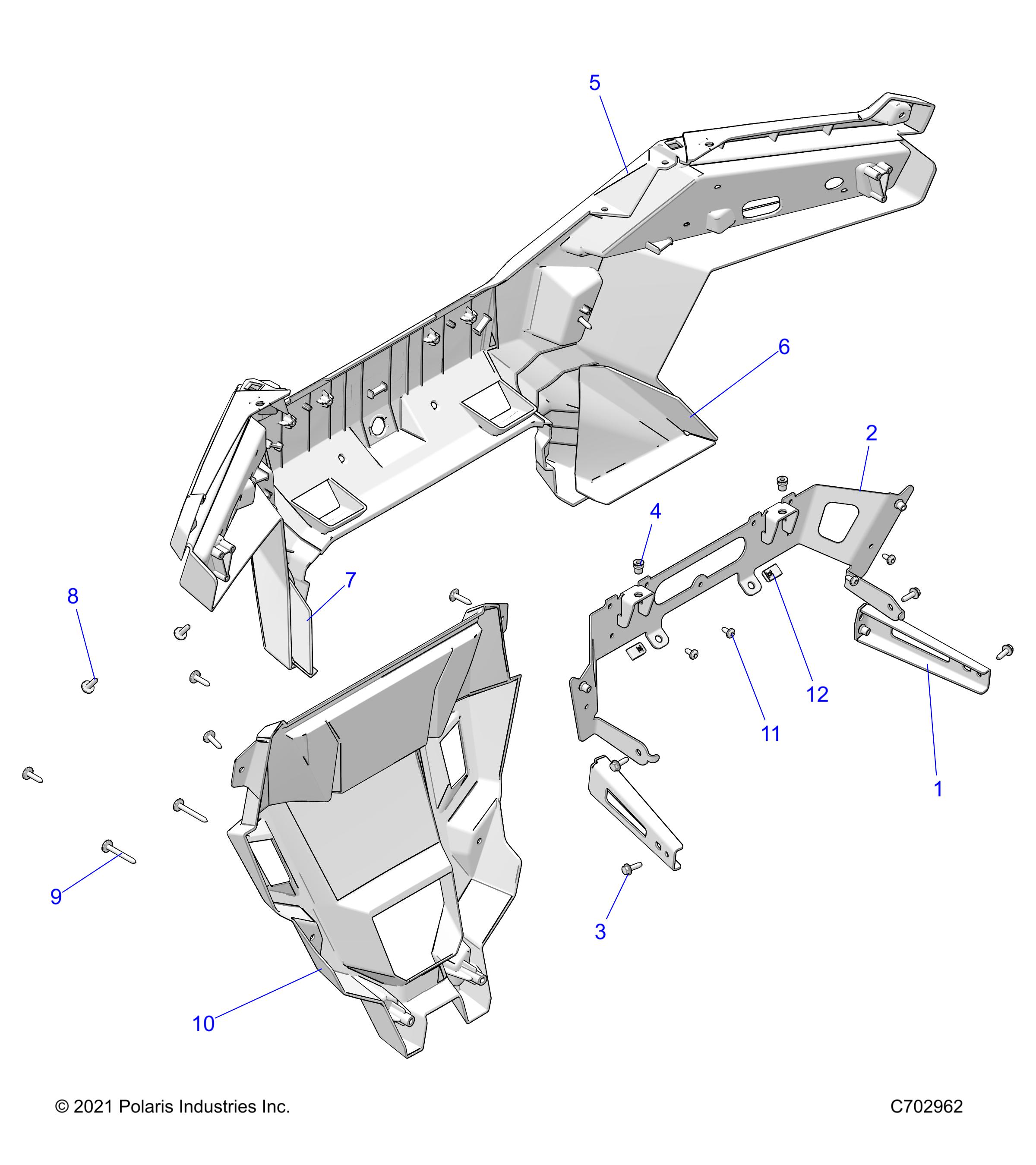 BODY, REAR BUMPER - Z23G4D92AL/BL/AE/BE (C702962)