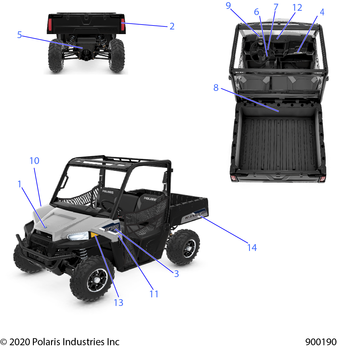 BODY, DECALS - R21MAE57D7 (900190)