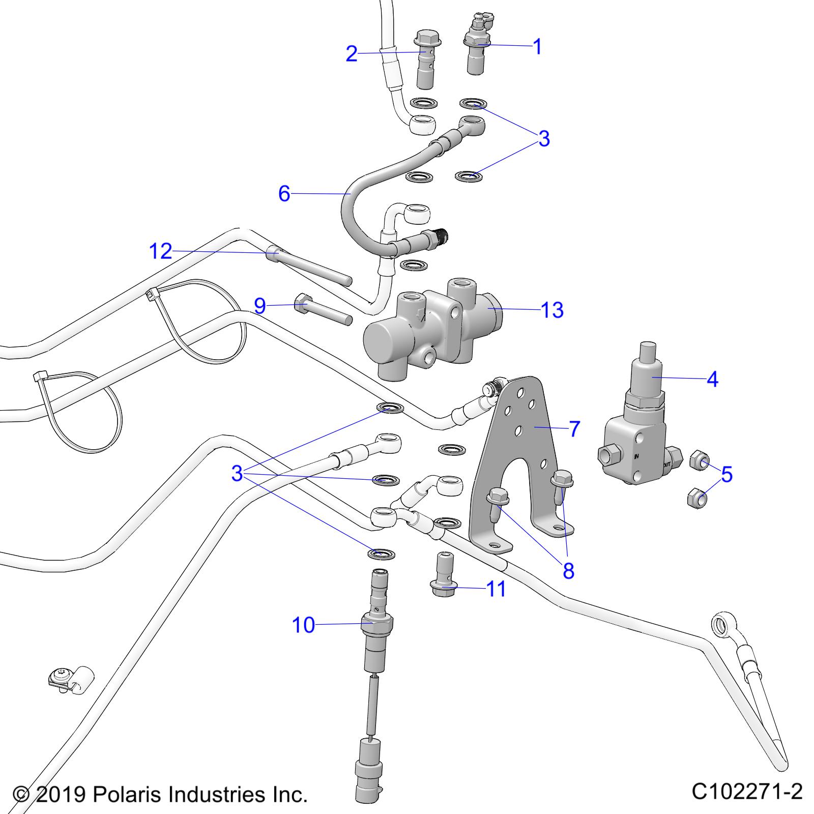 BRAKES, VALVE SYSTEM - A21SVE95KK (C102271-2)