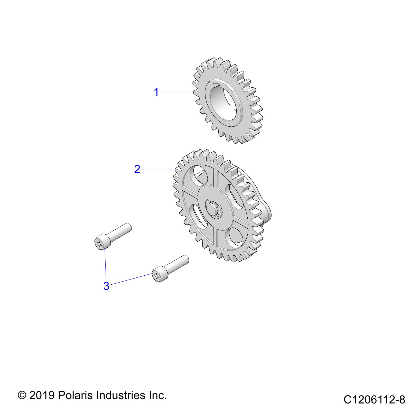 ENGINE, OIL PUMP - A22HBB07B3/BB07B7 (C1206112-8)