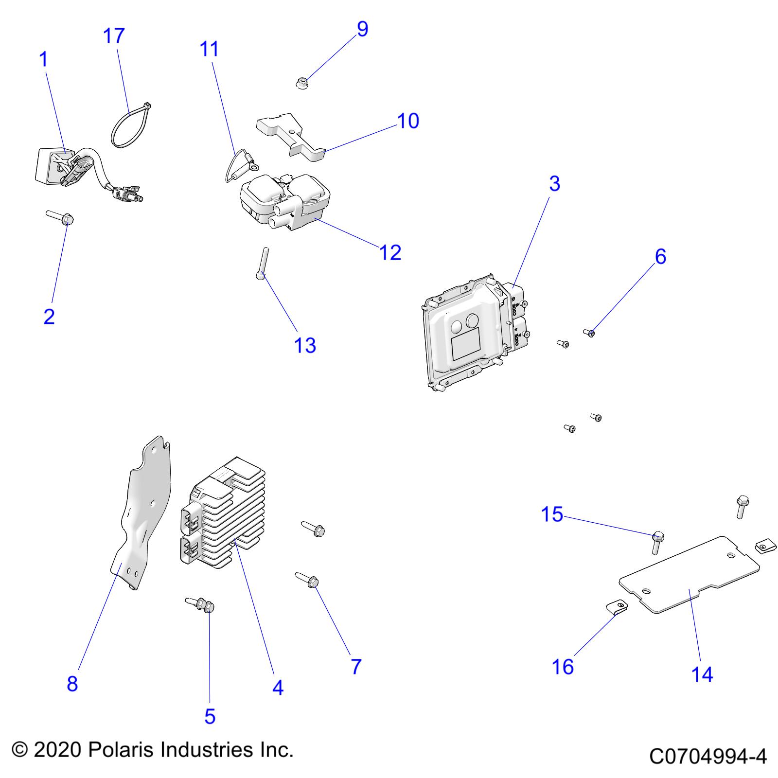 ELECTRICAL, ECU, REG, ETC. - Z21ASE99F5/S99C5 (C0704994-4)