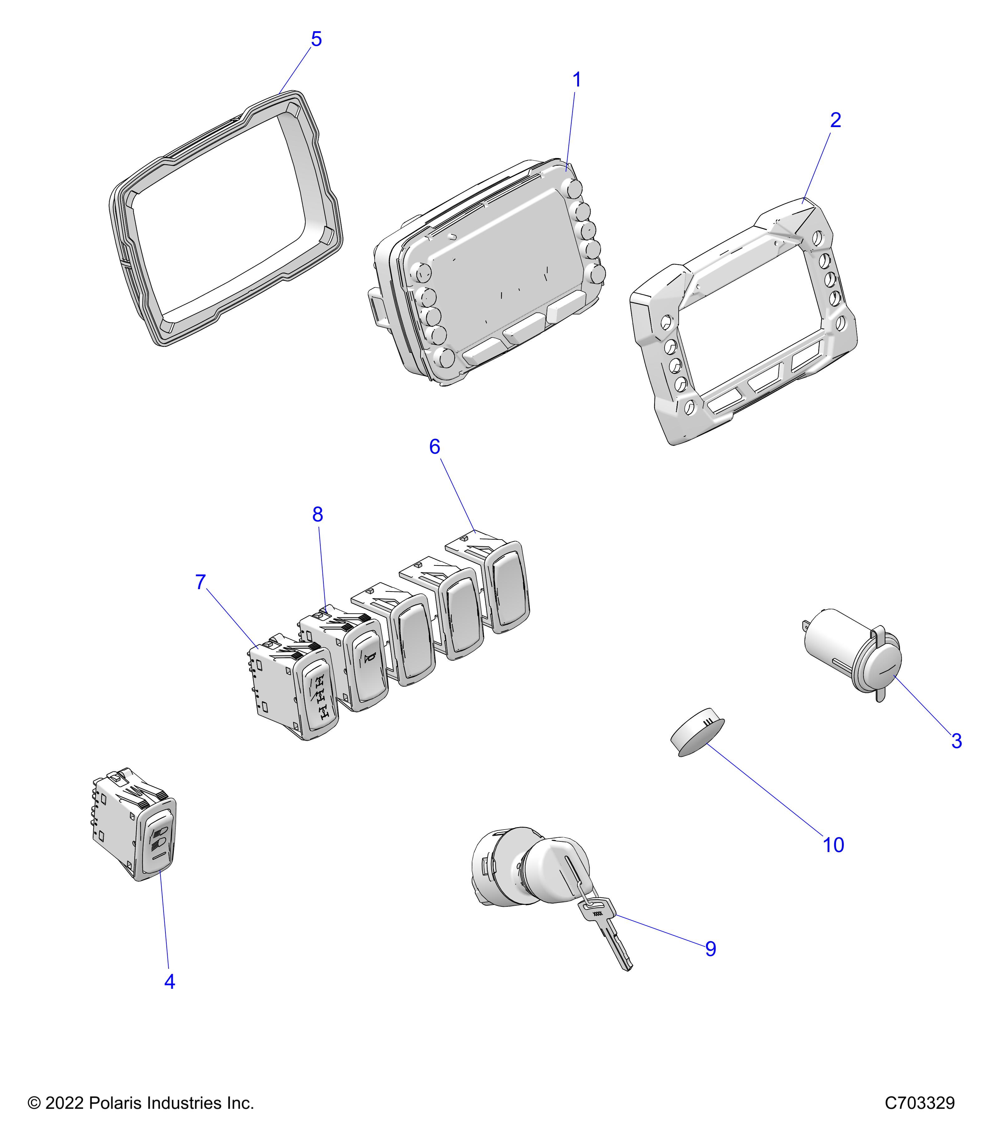 ELECTRICAL, DASH INSTRUMENTS and CONTROLS - D24P4ED4D4 (C703329)